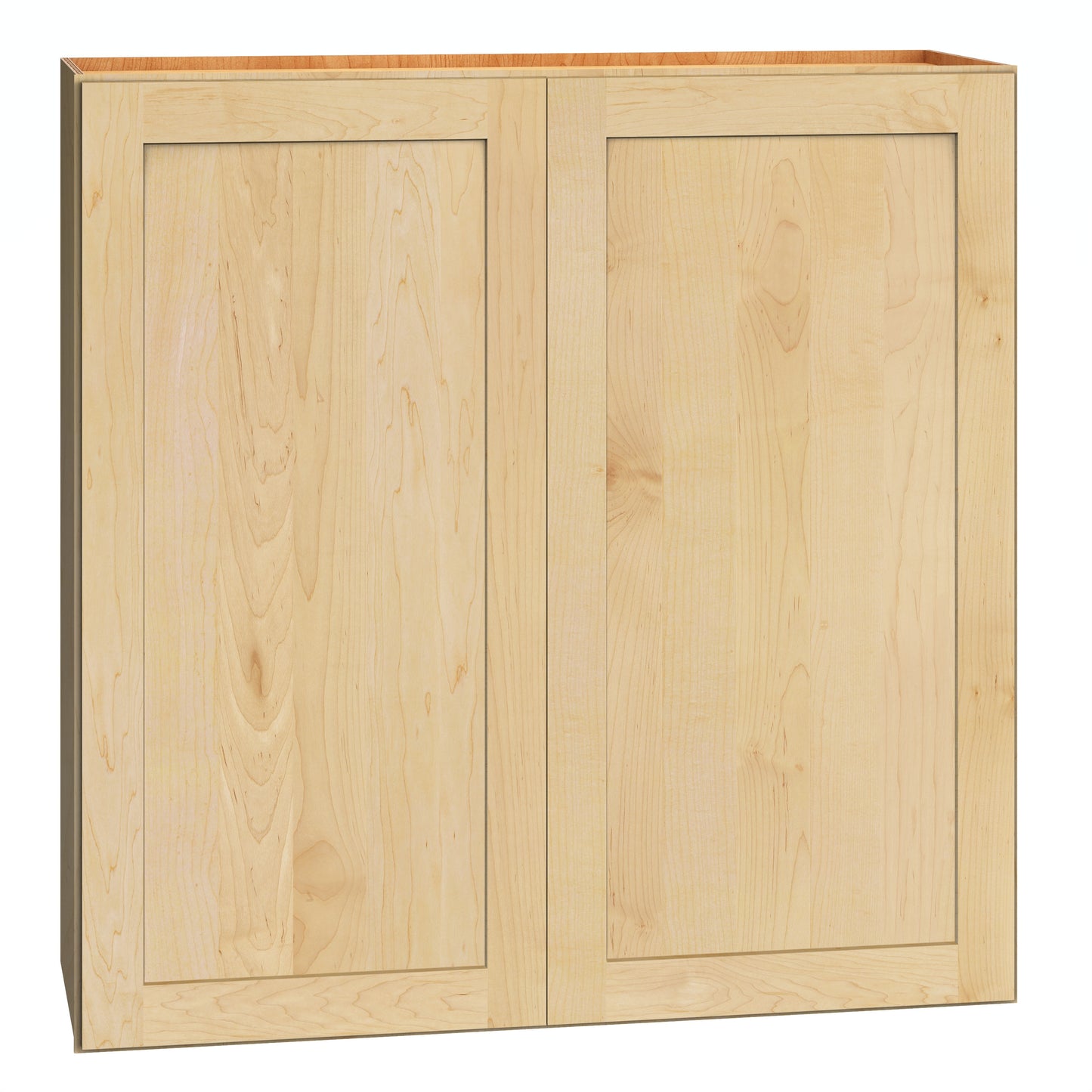 Diamond Express Jamestown 36-in W x 36-in H x 12-in D Natural Light Brown Wall Fully assembled Plywood Cabinet Recessed Panel