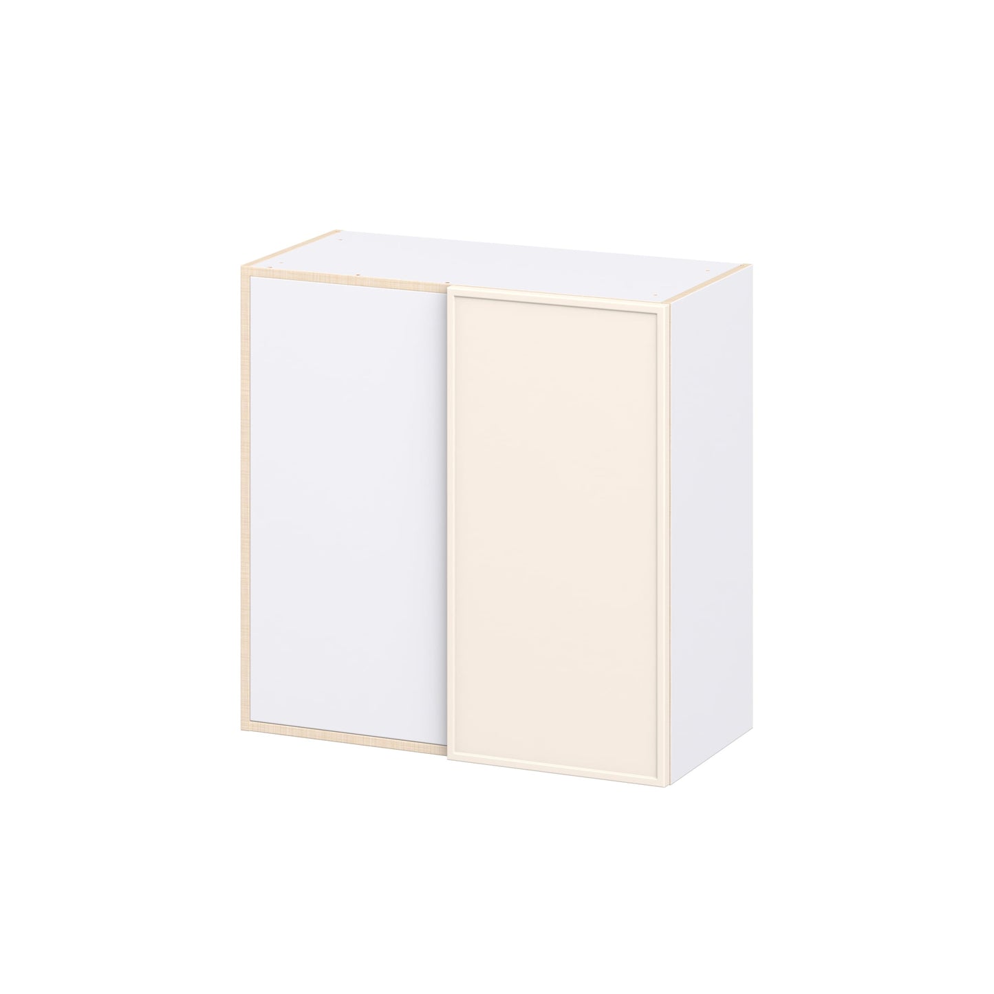 Hugo&Borg Chapel Hill 30-in W x 30-in H x 14.91-in D Washed Linen Wall Fully assembled Cabinet Flat Panel