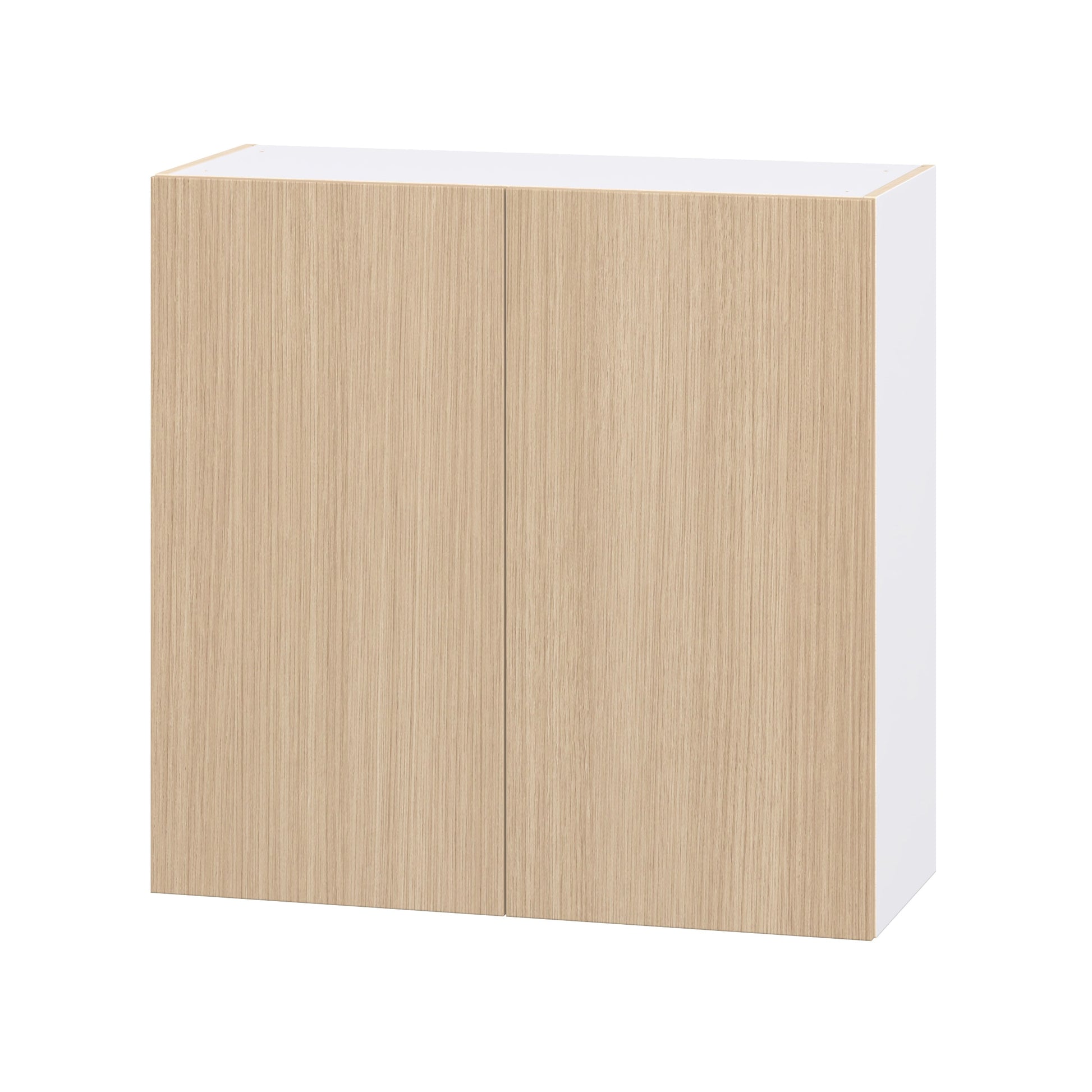 Hugo&Borg Winston 36-in W x 35-in H x 14.75-in D Mojavi Oak Wall Fully assembled Cabinet Flat Panel