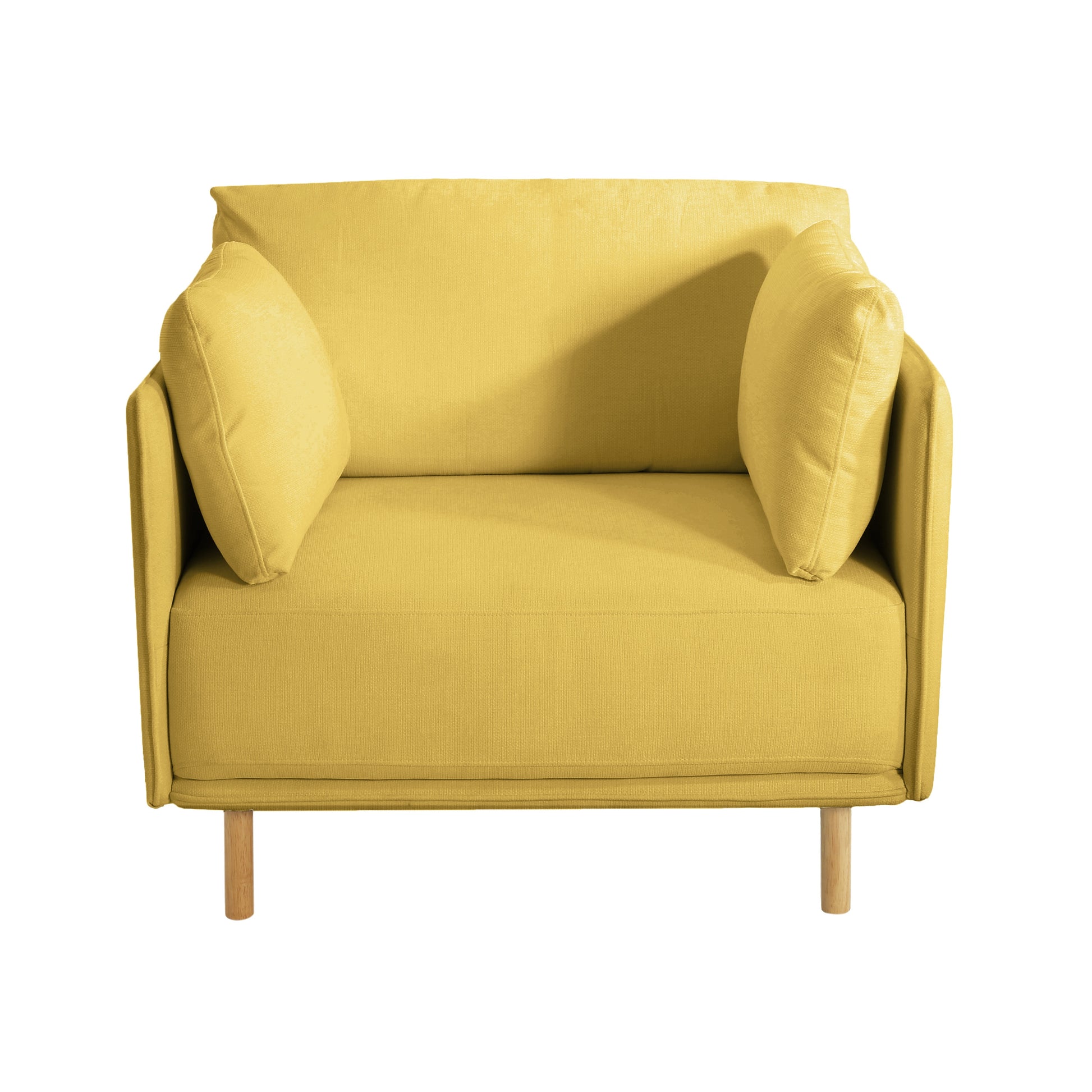 Damerin Modern Yellow Accent Chair