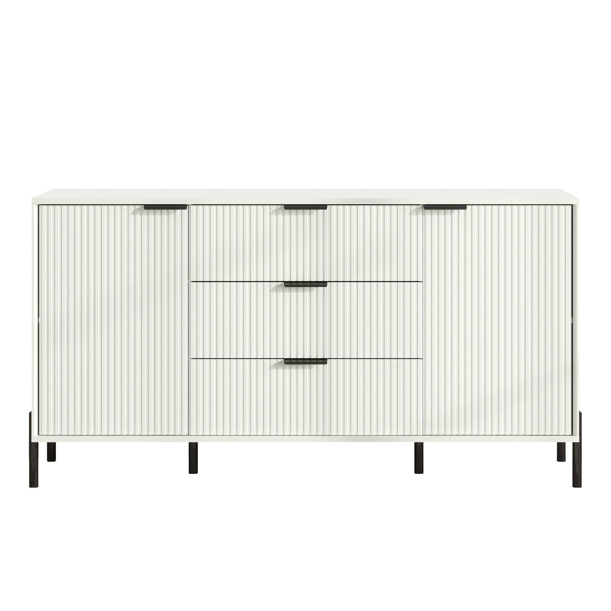 Festivo White 3 -Drawer Combo dresser