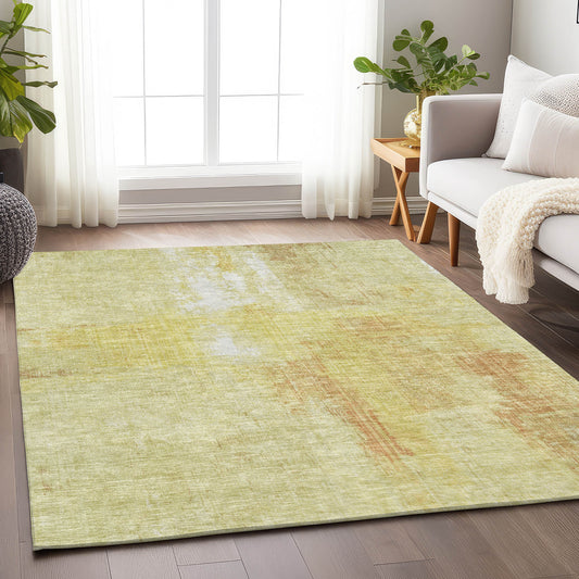 Addison Rugs Chantille ACN1759WH 8 x 10 (ft) Loomed Wheat Rectangular Indoor/Outdoor Machine washable Pet Friendly Area rug