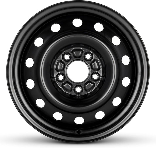 for 2011-2017 Jeep Patriot 16 Inch Painted Black Rim - OE Direct Replacement - Road Ready Car Wheel