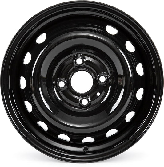 New 14 Inch 14X5.5 Inch Black Steel Rims for Hyundai Accent 2006-2017 (1)