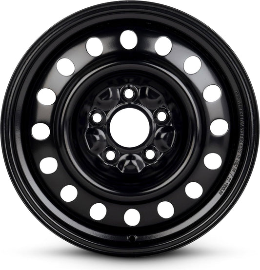 For 2020-2024 Jeep Gladiator 17 Inch Painted Black Rim - OE Direct Replacement - Road Ready Car Wheel