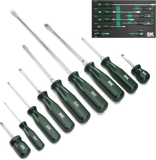 SK Tools USA 9 Piece, SureGrip® Combination Screwdriver Set | 86006
