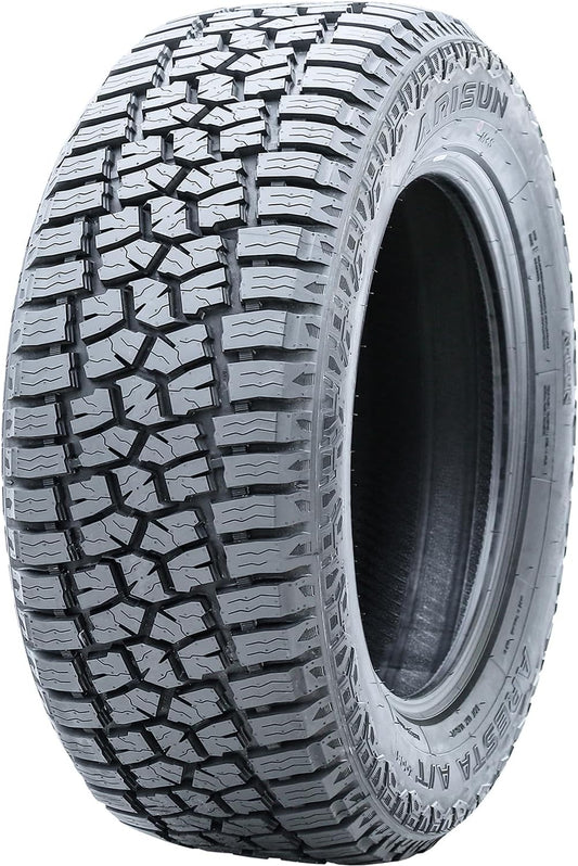 Arisun Aresta A/T ZG06 All-Terrain Off-Road Light Truck Radial Tire-LT245/75R16 245/75/16 245/75-16 120/116S Load Range E LRE 10-Ply Black Side Wall