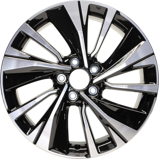 Factory Wheel Replacement New 18x8" 18 Inch Premium Aluminum Alloy Wheel Rim for Honda Accord 2016 2017 | ALY64081U45N | Direct Fit - OE Stock Specs