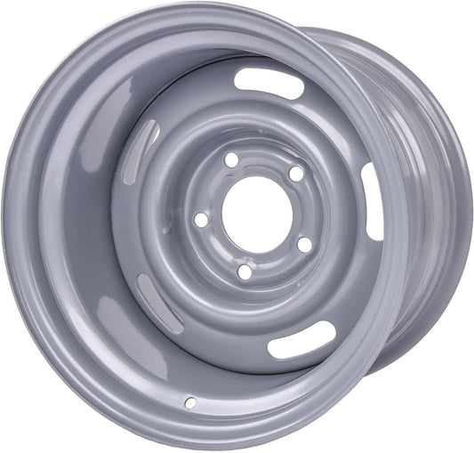 Vision 55 Rally 15x10 5x5" -32mm Silver Wheel Rim 15" Inch