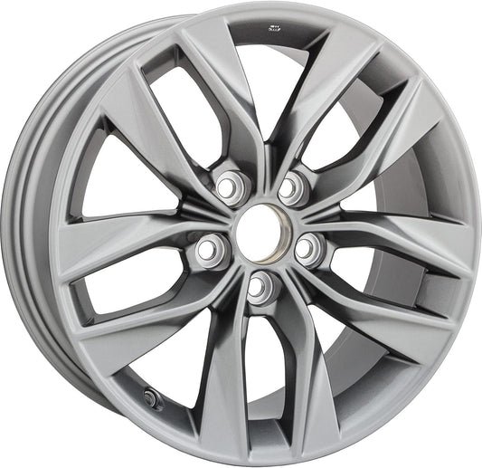 New 17x7.5 17-Inch Medium Silver Aluminum Alloy Wheel Rim Fits Toyota Avalon XLE 2019 2020 2021 2022 ALY75232U20N