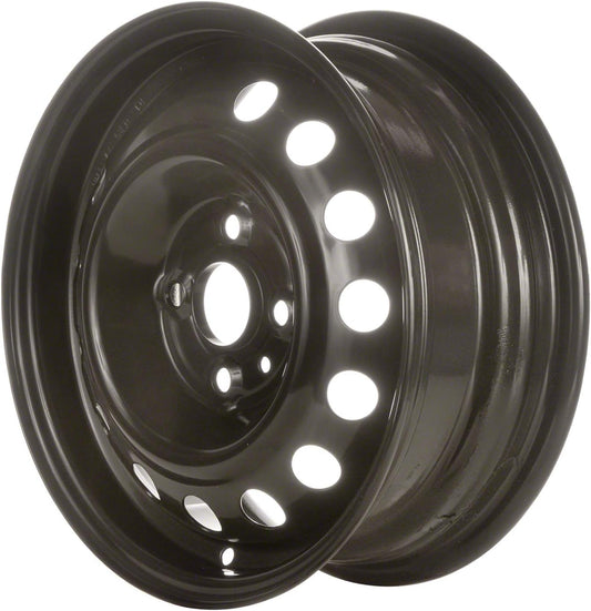 Generic Auto Parts eStore 14"" x 5.5"" New Reconditioned Genuine Factory OEM Wheel for Kia Rio 2008-2011 Rim, Black