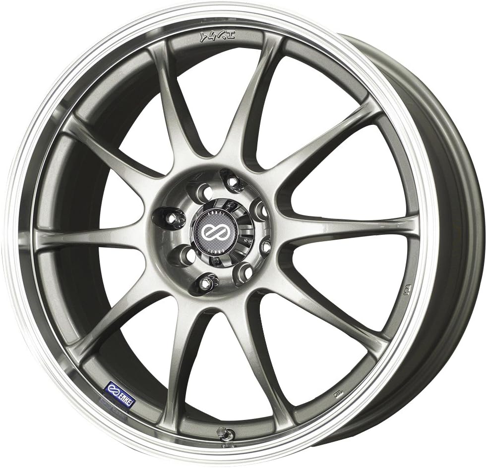 ENKEI - j10 - 15 Inch Rim x 6.5 - (5x100/5x4.5) Offset (38) Wheel Finish - silver polished paint
