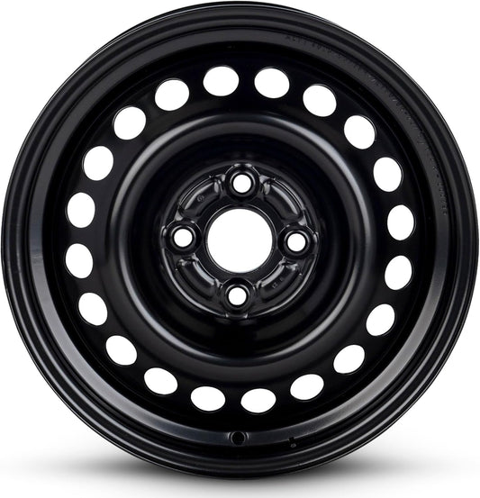 For 2012-2014 Honda Insight 15 Inch Painted Black Rim - OE Direct Replacement - Road Ready Car Wheel