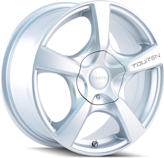 Touren TR9 3190 Hypersilver Wheel with Hyper Silver (16 x 7. inches /5 x 100 mm, 42 mm Offset)