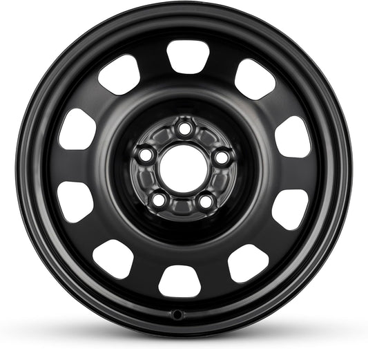 For 2007-2017 Jeep Patriot 17 Inch Black Steel - Genuine OEM Rim - Road Ready SUV Wheel