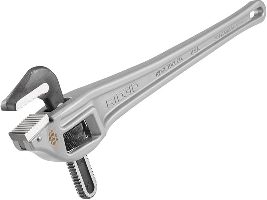 RIDGID 31130 Model 24 Aluminum Offset Pipe Wrench, 24-inch Plumbing Wrench
