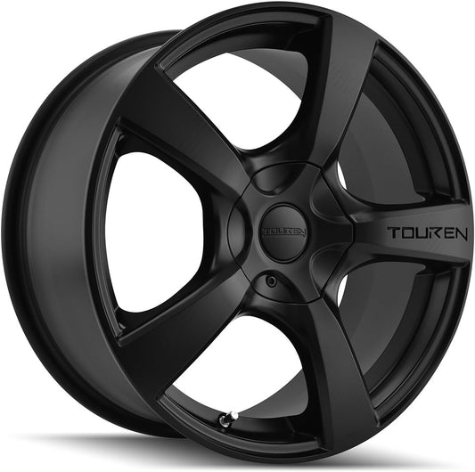 TR9 18x8, Bolt Pattern: 5x112/120, Offset: 40, MATTE BLACK, set of 1