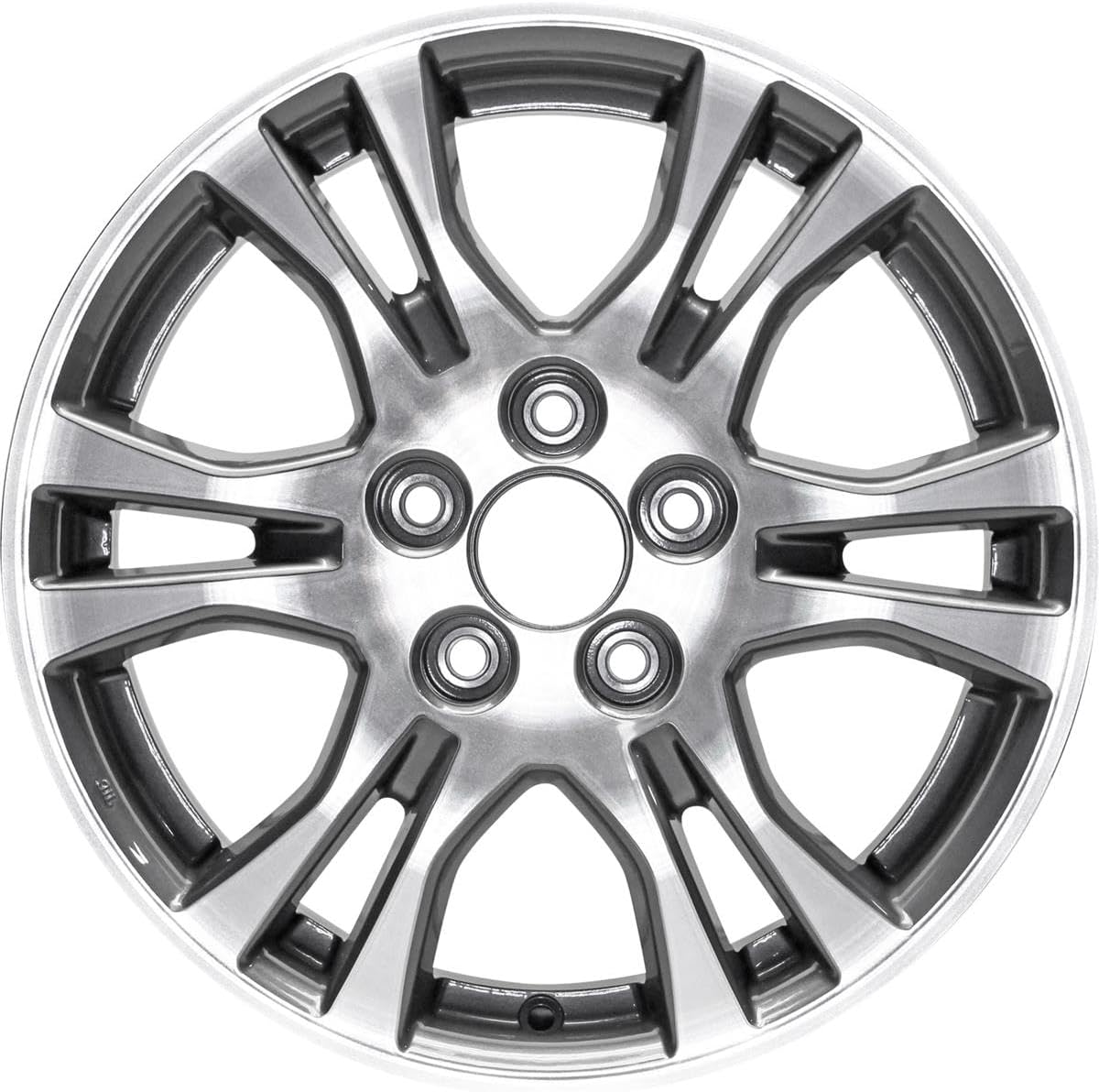 Partsynergy Replacement For New 17 Inch Aluminum Wheel Rim Fits 2011-2013 Honda Odyssey 5 Lug 120mm 12 Spokes 17x7 inch