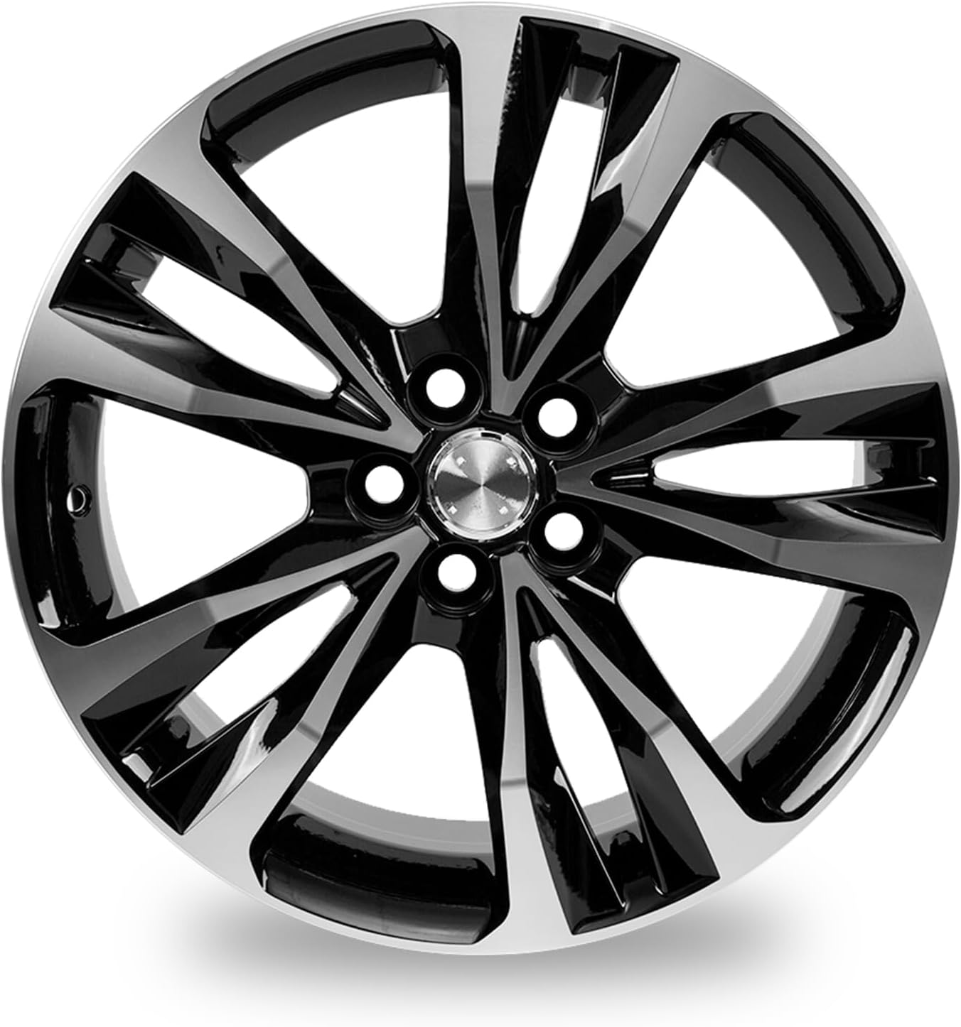 17 inch rims New single Aluminum Wheel for Toyota Corolla 2017 2018 2019 Car Wheel OEM Replacement Rim 17x7 Inch Machined Black 75208