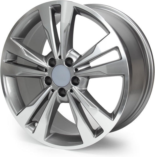 New 18x8.5" 18 Inch Premium Aluminum Alloy Wheel Rim for Mercedes C300 C350 2015-2018 | OEM Design, Alloy Replacement Wheel, Super Duty Car Rims Replacement - OE Stock Specs