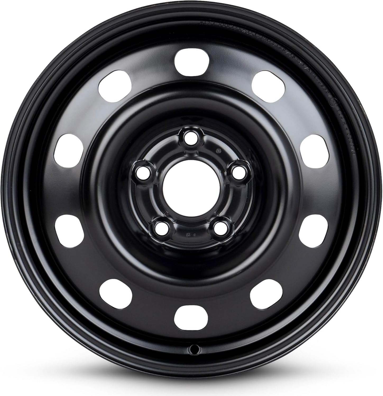 For 2013-2020 Dodge Caravan 17 Inch Painted Black Rim - OE Direct Replacement - Road Ready Car Wheel