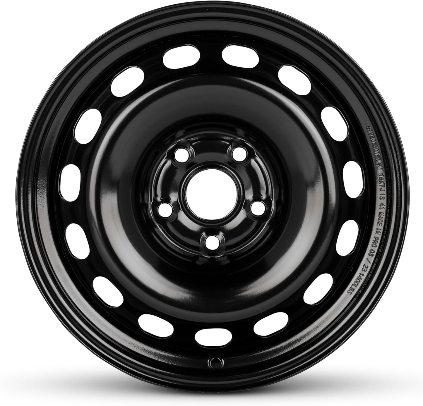 For 2001-2005 Volkswagen Passat 16 Inch Painted Black Rim - OE Direct Replacement - Road Ready Car Wheel