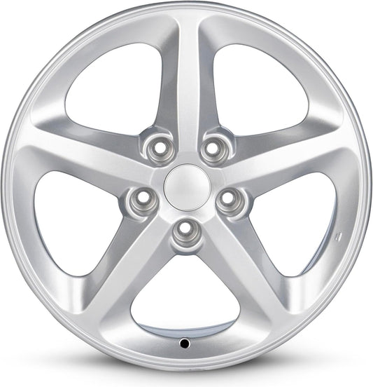 For 2006-2010 Hyundai Sonata 17 Inch Painted Silver Rim - OE Direct Replacement - Road Ready Car Wheel