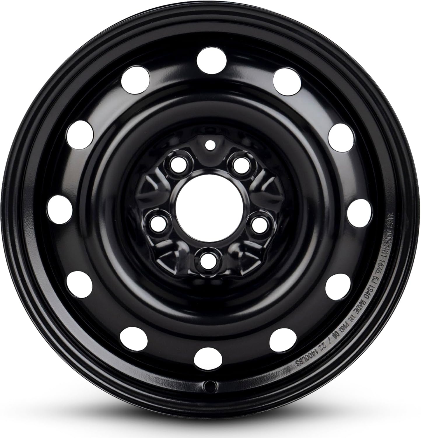 For 07-12 Dodge Nitro 16 Inch Black Steel Rim - OE Direct Replacement - Road Ready Car Wheel