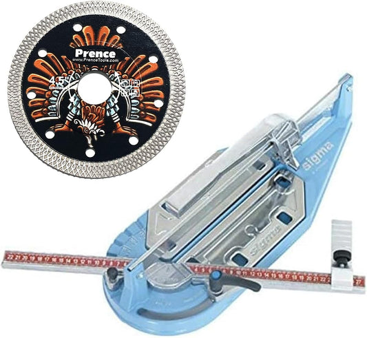 Sigma 14"" Tile PULL Cutter 2G + Xpeed 4.5 inch Mesh Blade