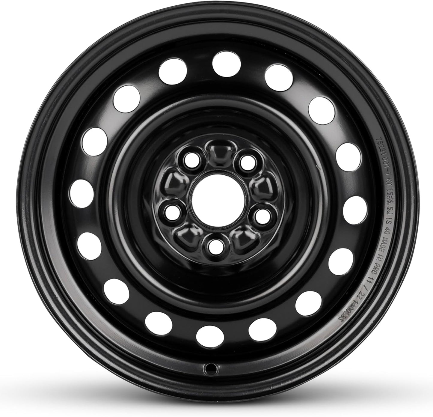 For 2000-2005 Toyota Celica 15 Inch Painted Black Rim - OE Direct Replacement - Road Ready Car Wheel