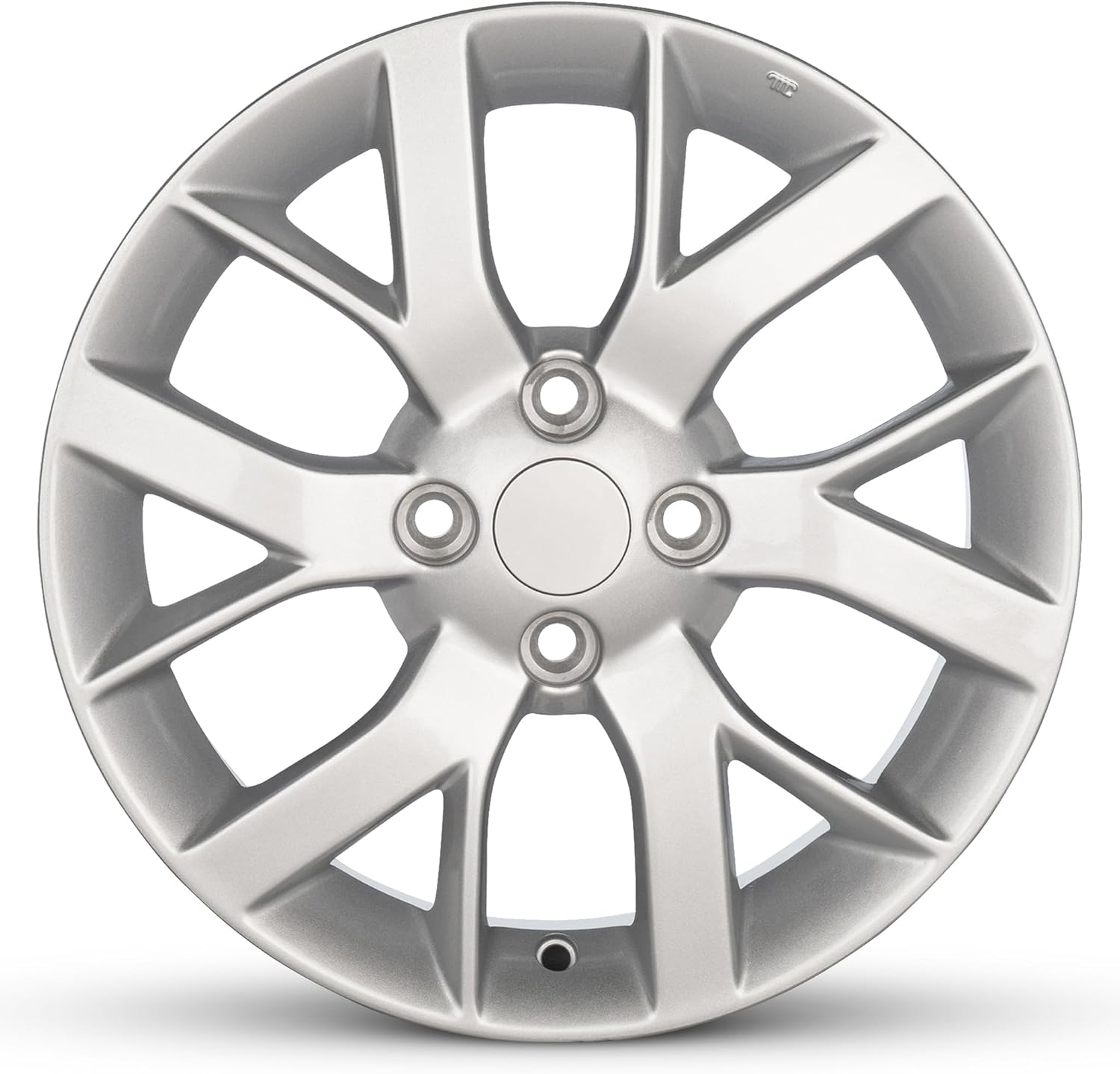 For 2014-2020 Smart Fortwo 15 Inch Painted Silver Rim - OE Direct Replacement - Road Ready Car Wheel