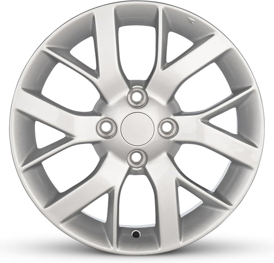 For 2014-2020 Smart Fortwo 15 Inch Painted Silver Rim - OE Direct Replacement - Road Ready Car Wheel