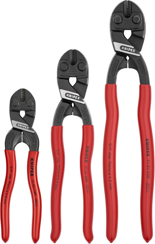 KNIPEX Tools 00 20 05 US2 3 Pc CoBolt® Compact Bolt Cutter Set