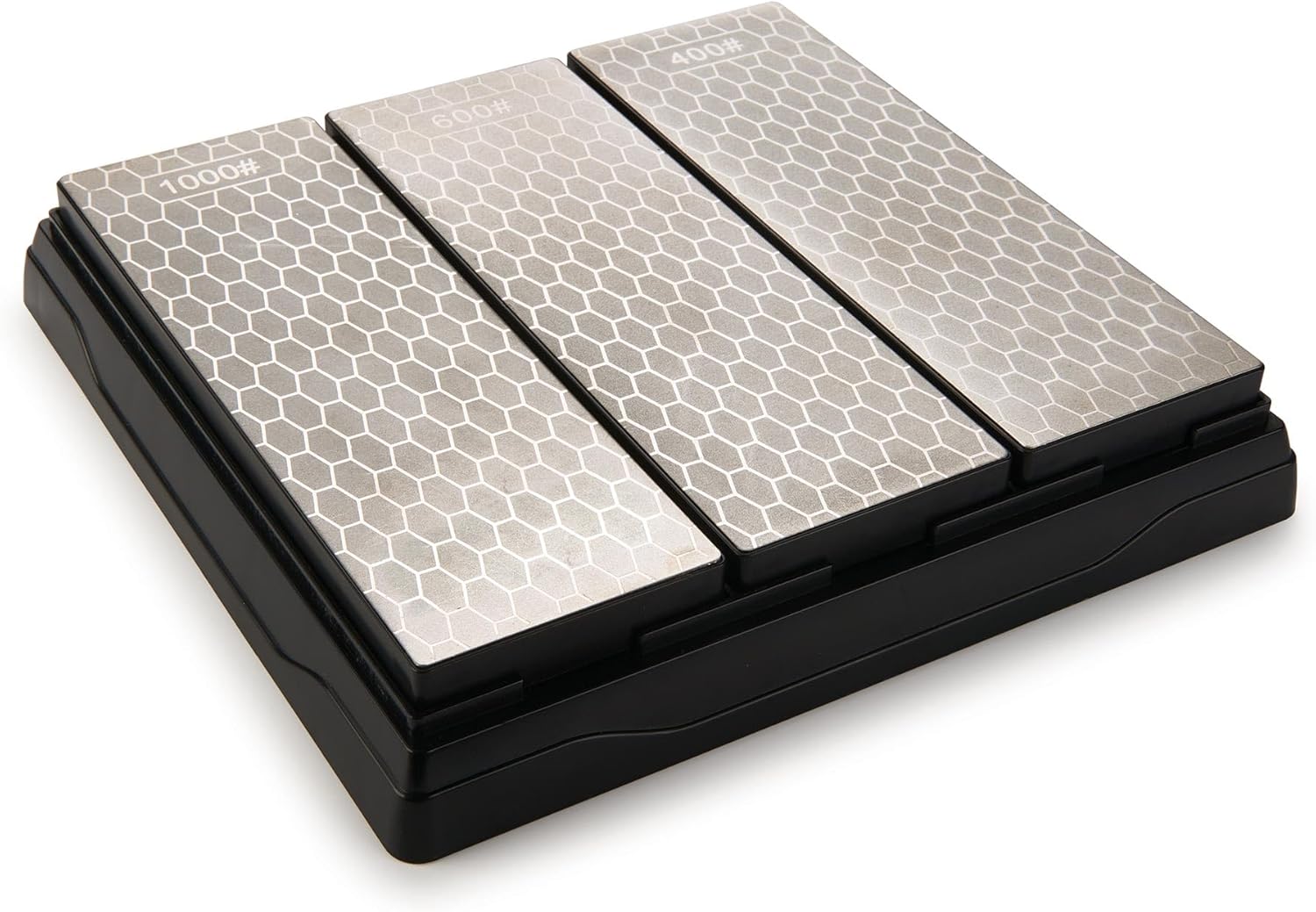 Woodriver 3Pc Diamond Stone Set 400, 600, 1000 Grit