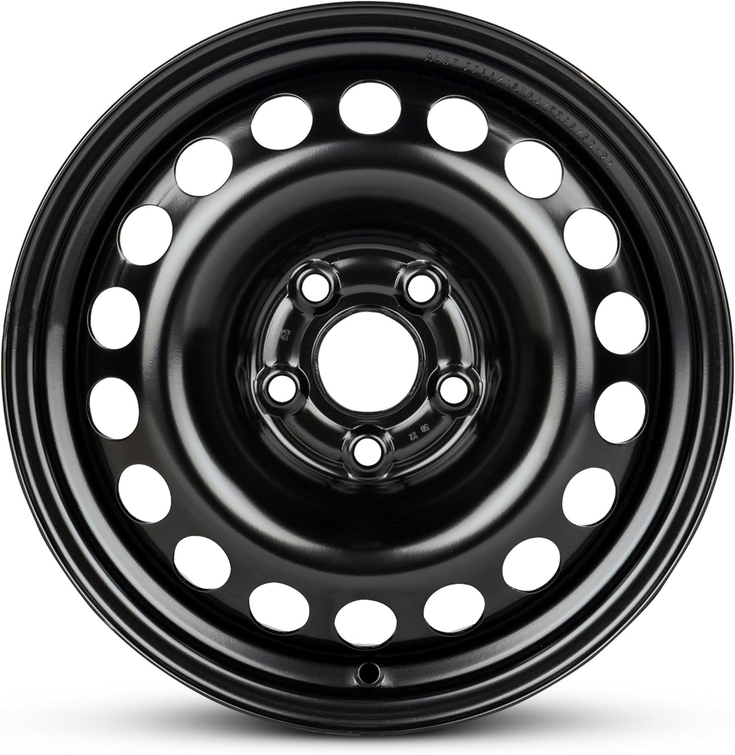 For 2019-2020 Chevrolet Sonic 15 Inch Painted Black Rim - OE Direct Replacement - Road Ready Car Wheel
