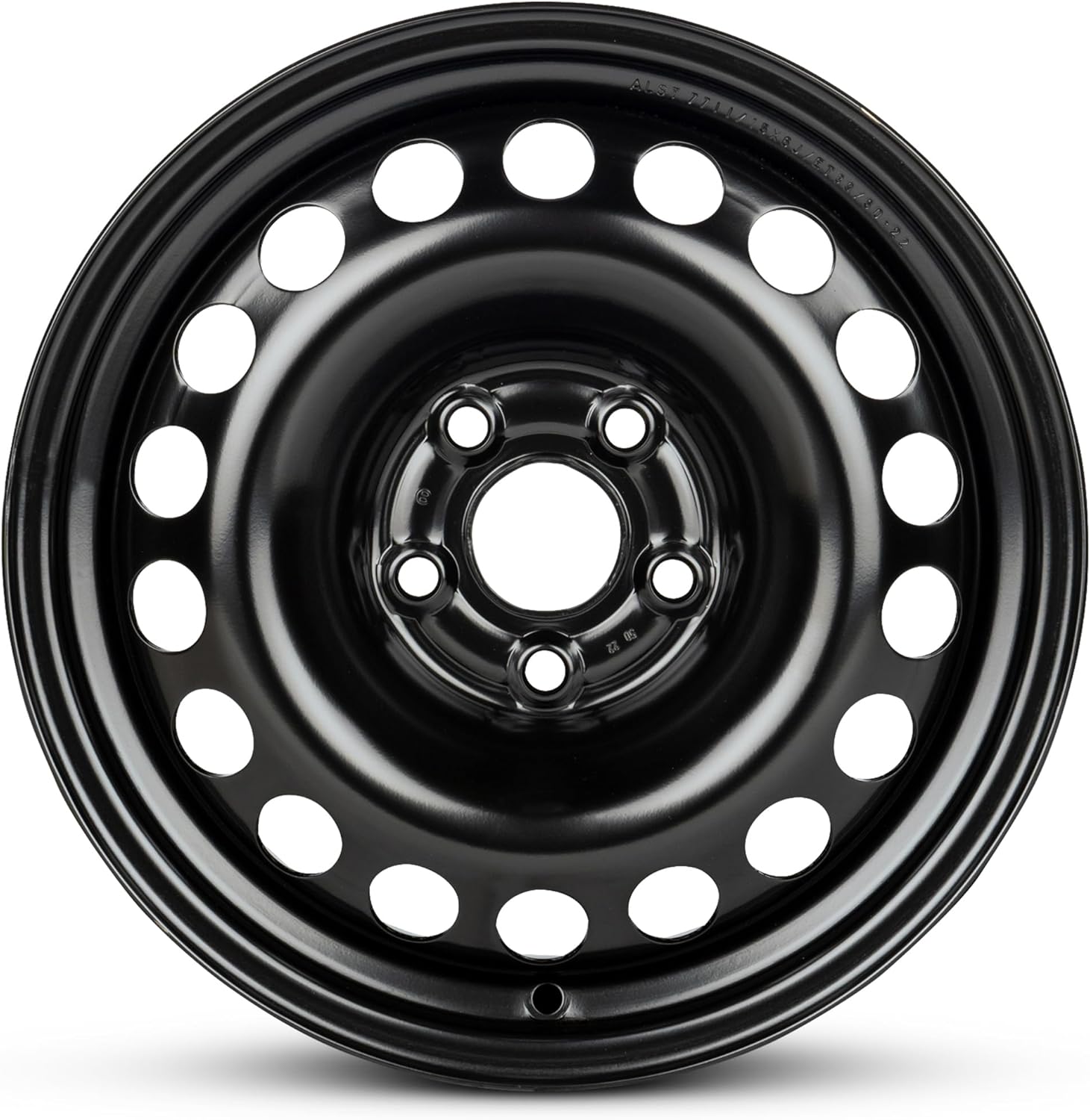 For 2019-2020 Chevrolet Sonic 15 Inch Painted Black Rim - OE Direct Replacement - Road Ready Car Wheel
