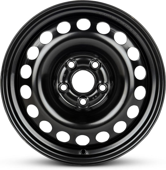For 2019-2020 Chevrolet Sonic 15 Inch Painted Black Rim - OE Direct Replacement - Road Ready Car Wheel