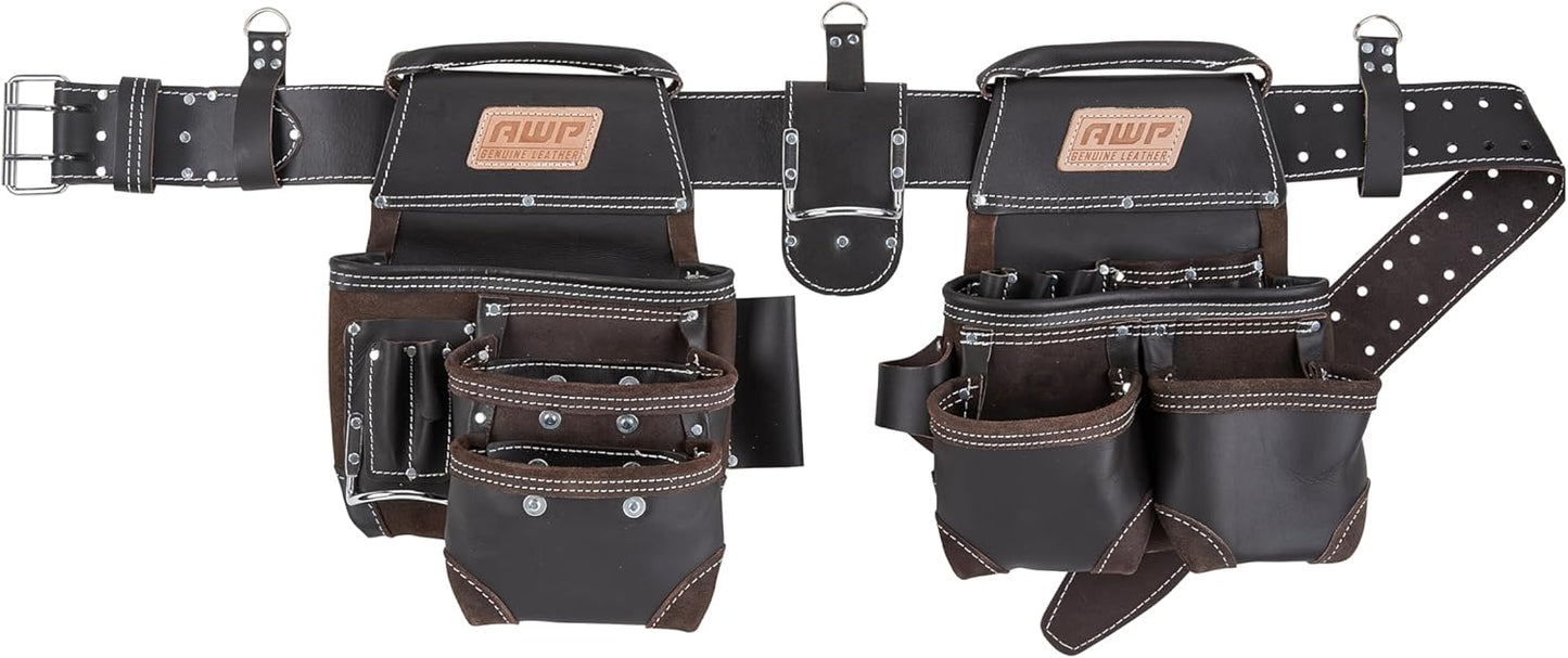 AWP Tool Belt, Tool Rig, Durable, Premium Tool Belt Organizer