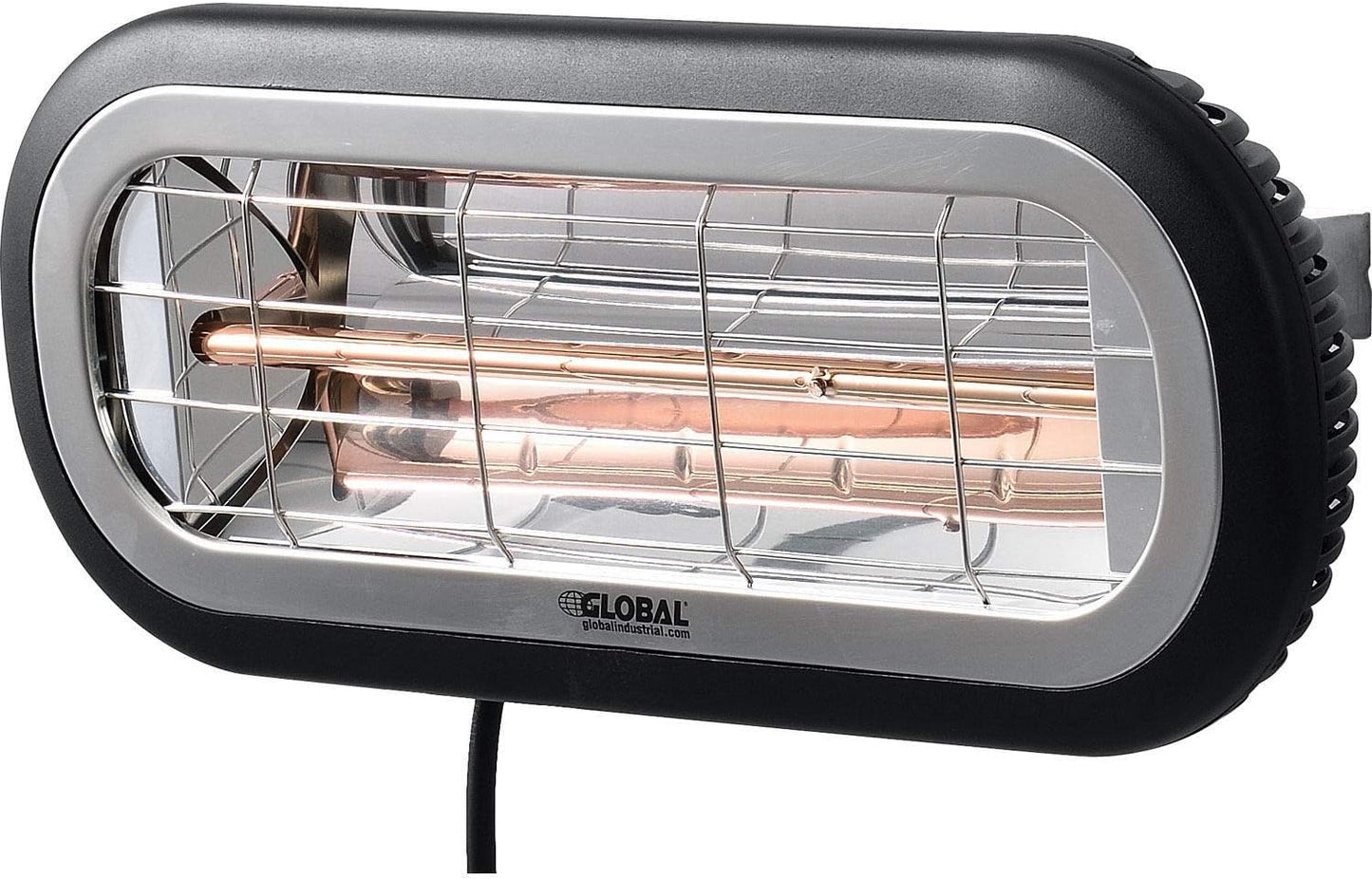 Global Industrial Infrared Patio Heater, Wall/Ceiling Mount, 1500W, 120V