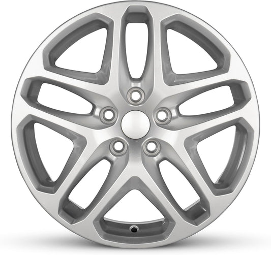 For 2013-2017 Ford Fusion 17 Inch Painted Silver Rim - OE Direct Replacement - Road Ready Car Wheel