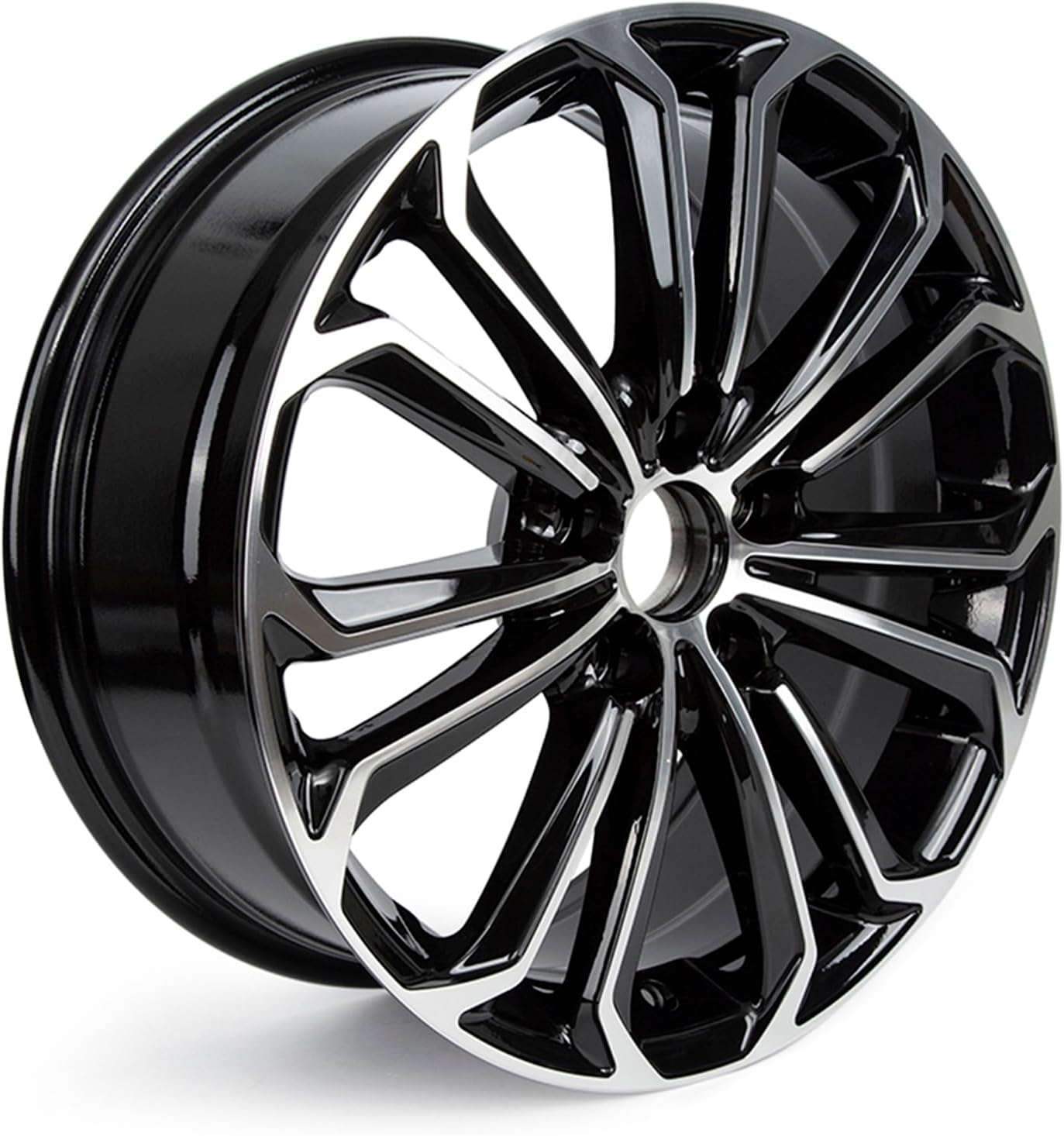 17X7 inch Wheel Rims for Toyota Camry 2006-2017 Black for Camry Direct Replacement Wheel