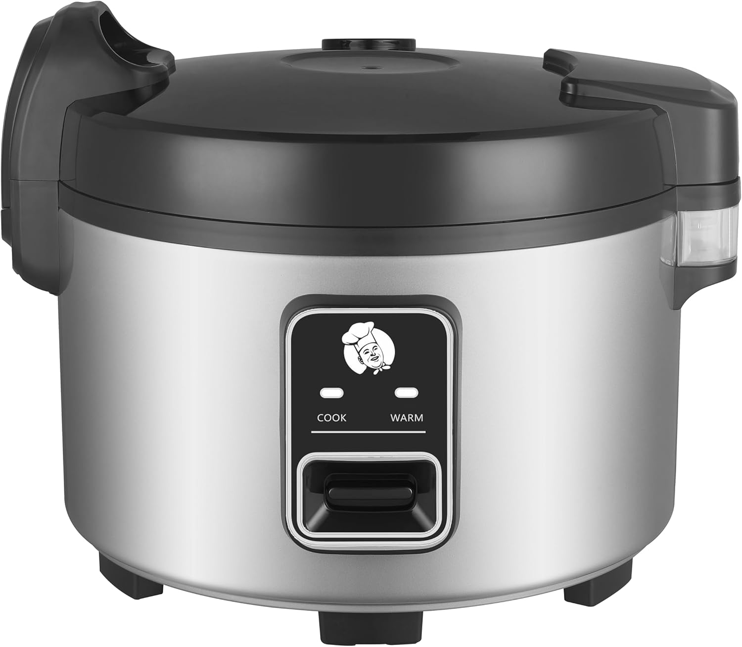 15.8QT Large Commercial rice cooker 84 cups cooked \/ 32 cups uncooked rice Commercial Electiric Rice Warmer for 60-70 people, with One-Touch Operation