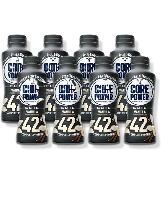 FAIRLIFE' NUTRITION PLAN Core* Power' Elite 42g. Protein Shake, Vanilla - Liquid (14 fl. oz, 8 pk.)
