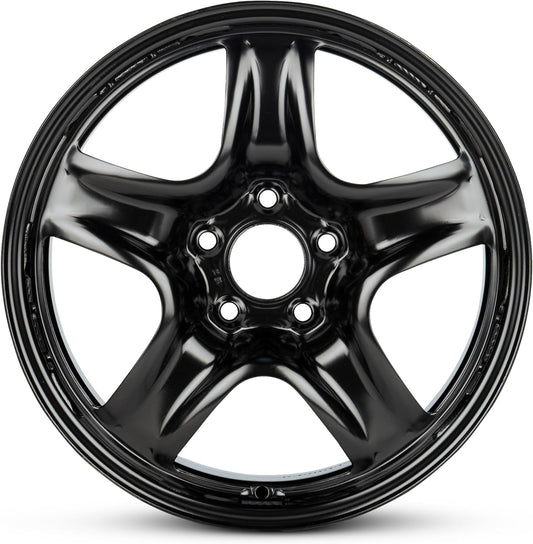 For 2010-2011 Mercury Milan 17 Inch Painted Black Rim - OE Direct Replacement - Road Ready Car Wheel