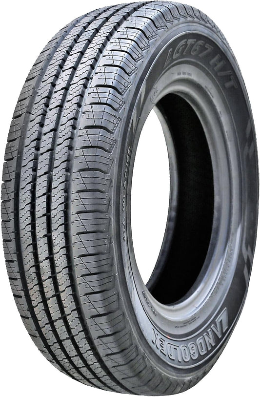 LGT67 H/T All-Season Truck/SUV Highway Radial Tire-225/70R16 225/70/16 225/70-16 107H Load Range XL 4-Ply BSW Black Side Wall UTQG 500AA