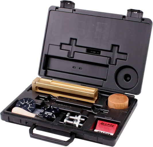 Allpax Heavy-Duty Gasket Cutter 19.05mm ID - 330mm OD w\/Premium Brass Cutter Block, Steel Extension Bars and Rugged Storage Case (AX6100)