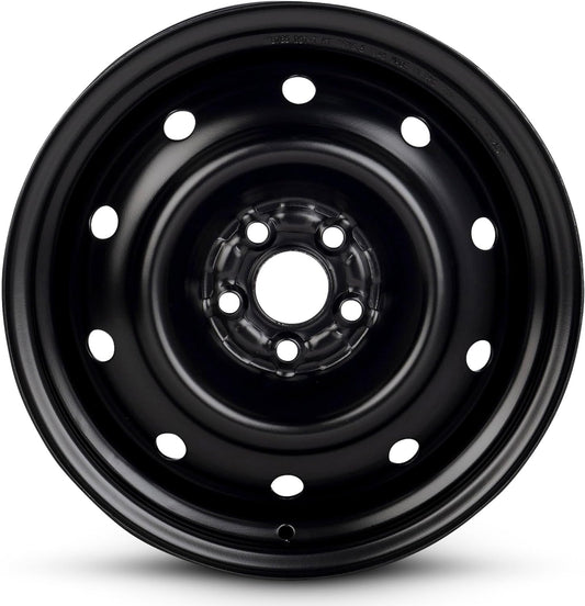 For 2008-2013 Subaru Forester 16 Inch Painted Black Rim - OE Direct Replacement - Road Ready Car Wheel