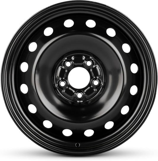 For 2006-2010 Mercury Mountaineer 18 Inch Painted Black Rim - OE Direct Replacement - Road Ready Car Wheel
