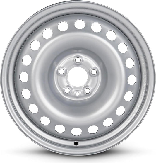 16 Inch Rim for 2015-2022 Dodge Promaster City - Painted Silver Wheel Rim - OE Direct Replacement - Road Ready Car Wheel