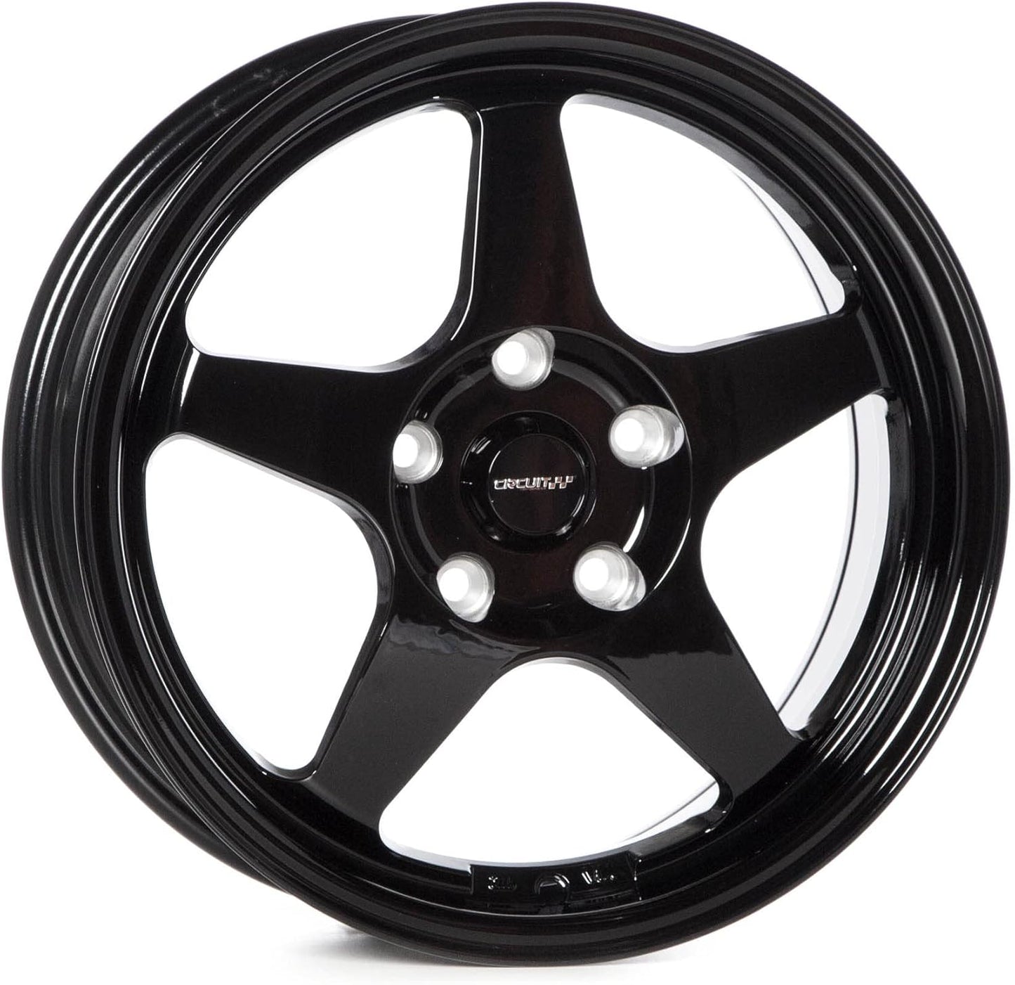 Circuit Performance CP22 16x7 Gloss Black 5x114.3 +35mm Offset Wheels Spoon SW388 Style